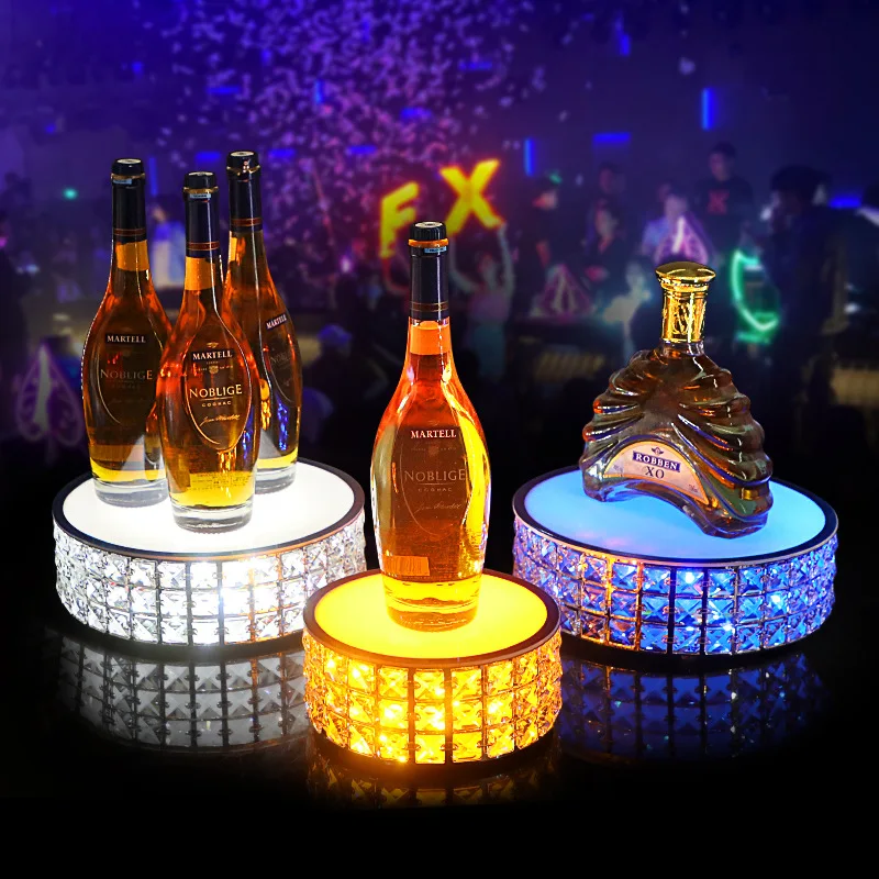 Wine Xo - Suporte luminoso para bar KTV, base