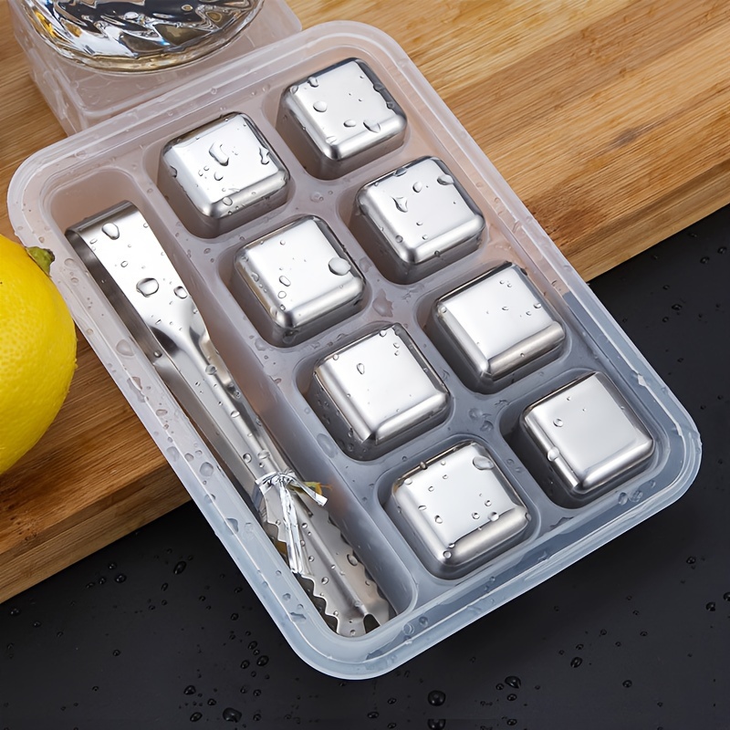 Wine Beer Cooler - Pedras de resfriamento de uísque, cubo