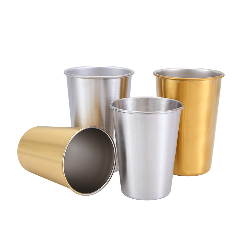 Wine Beer Coffee Drink - 50 Peças/Lote Copos de Metal em