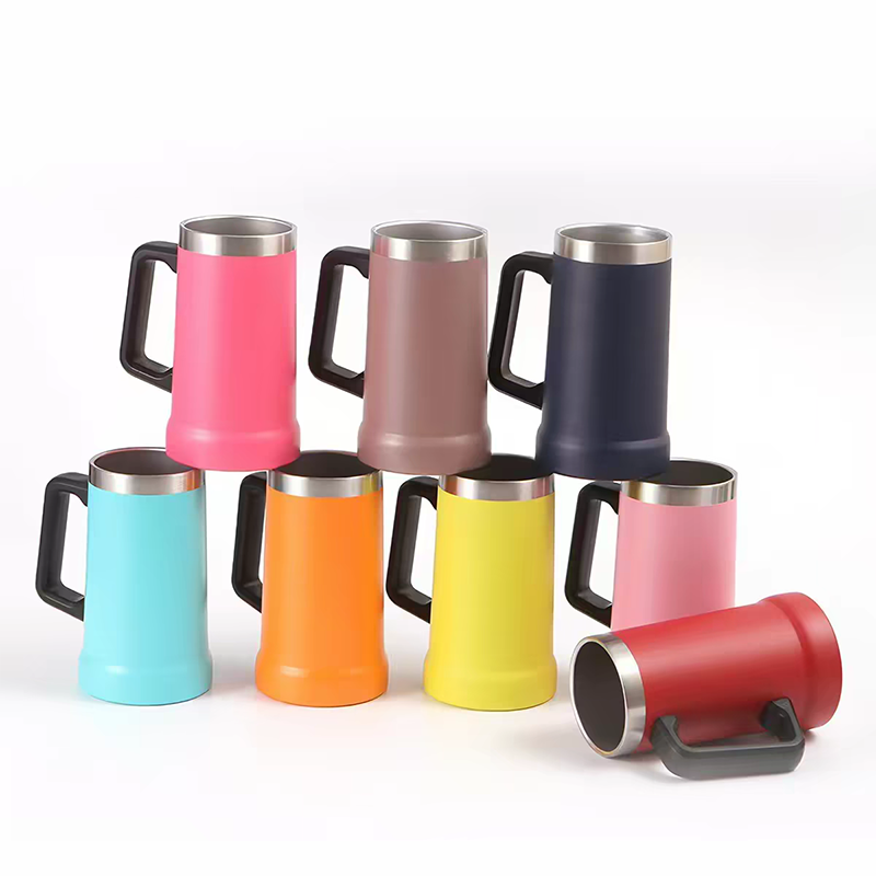 Beer Mug Handled - Caneca de Cerveja em Aço Inoxidável