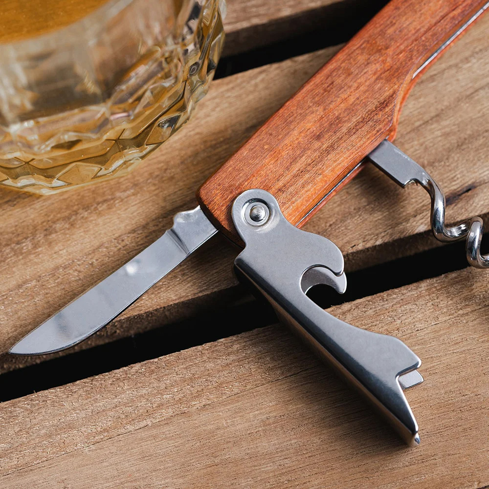 Abridor de vinho com cabo de m - Wine Beer Brand avaliação e preço