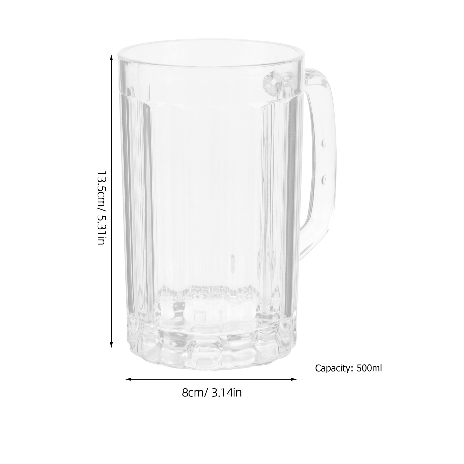 2 Peças de Caneca de Cerveja d - Beer Mug Handled avaliação e preço