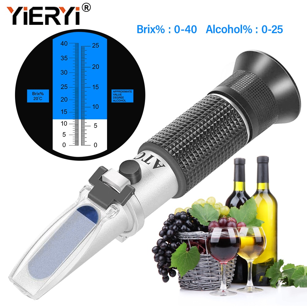 Refratômetro Yieryi 100% Novo  - Wine Beer Brand avaliação e preço