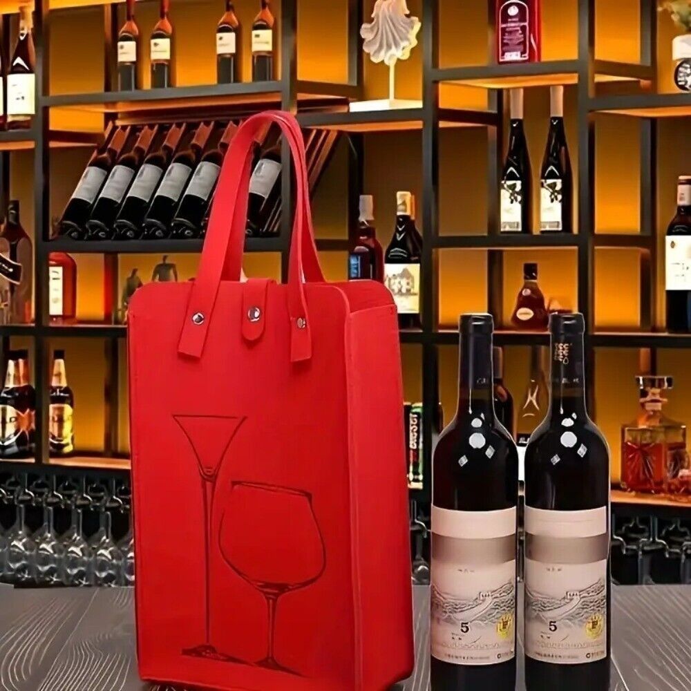 Bolsa de Feltro de Alta Qualid - Wine & Beer Unlimited Spirits Photos avaliação e preço