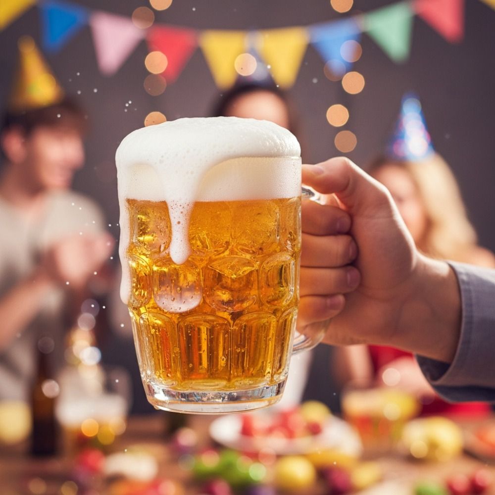 Copo de Cerveja Criativo de Pl - Beer Mug Handled avaliação e preço