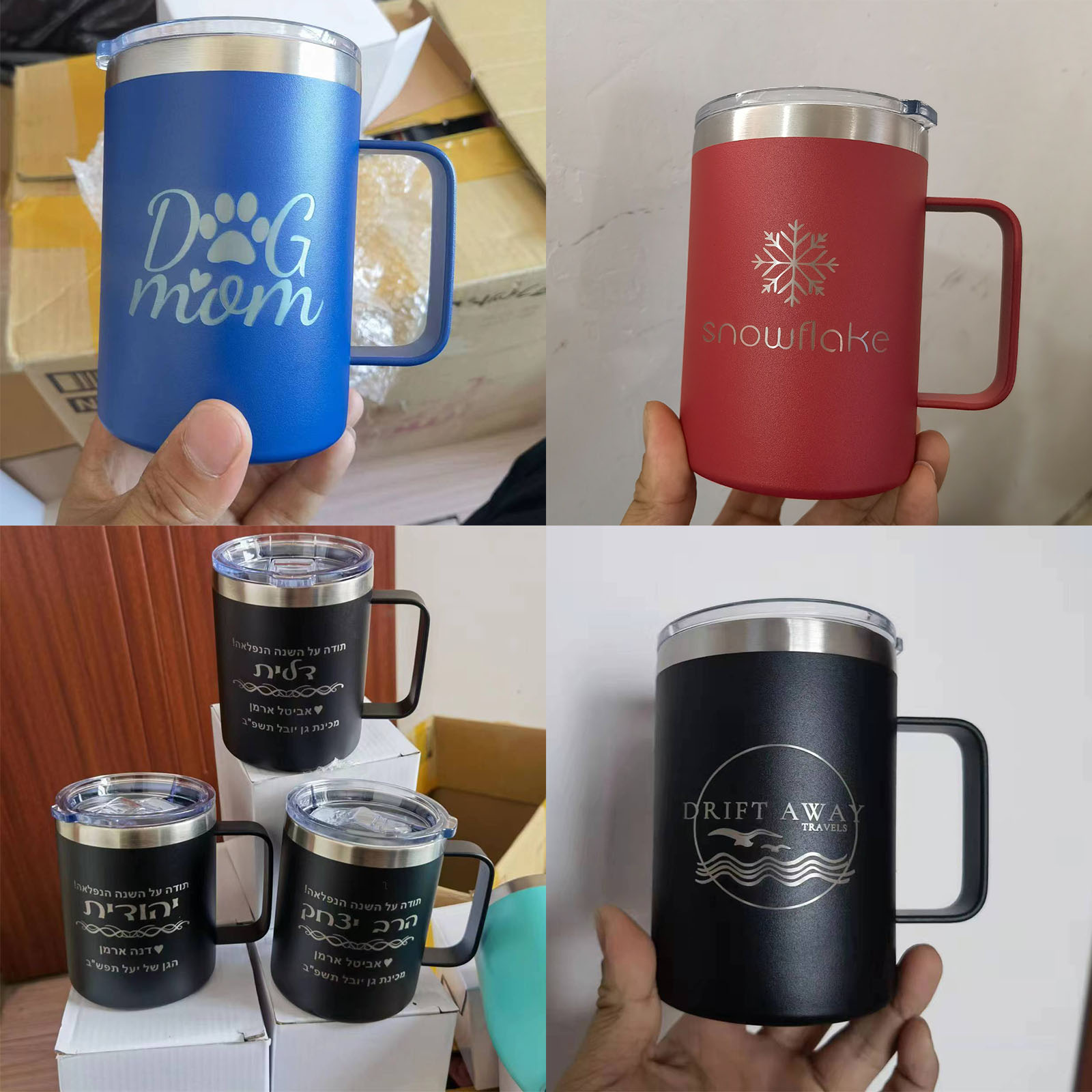 Copo isolado de aço inoxidável - Beer Mug Handled avaliação e preço