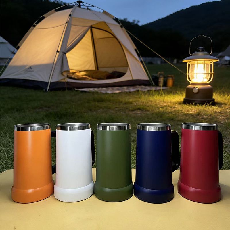 Caneca de Cerveja em Aço Inoxi - Beer Mug Handled avaliação e preço
