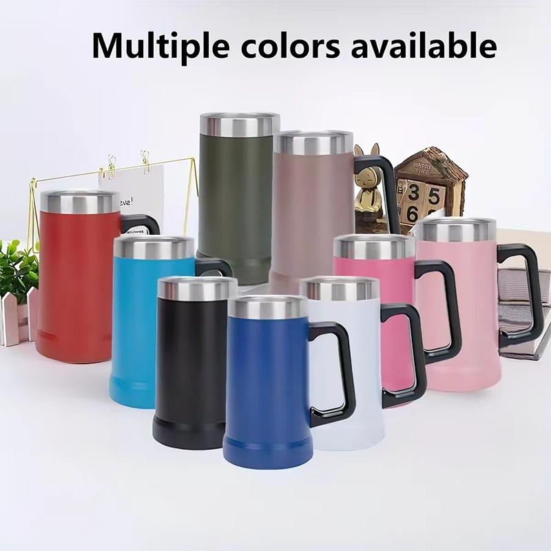 Caneca de Cerveja em Aço Inoxi - Beer Mug Handled avaliação e preço