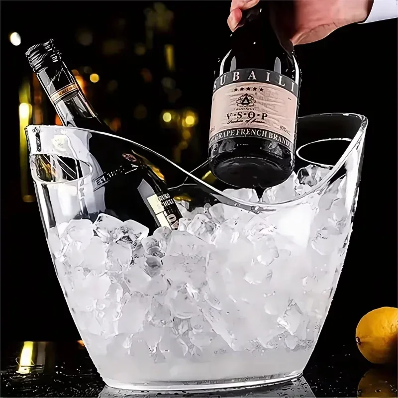 Balde de Gelo Transparente 4/8 - Wine Beer Cooler avaliação e preço
