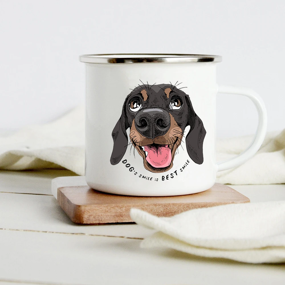 Engraçado dachshund impressão  - Wine Beer Coffee Drink avaliação e preço