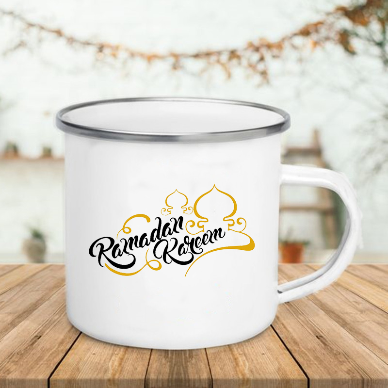 Feliz eid lua impresso caneca  - Wine Beer Coffee Drink avaliação e preço